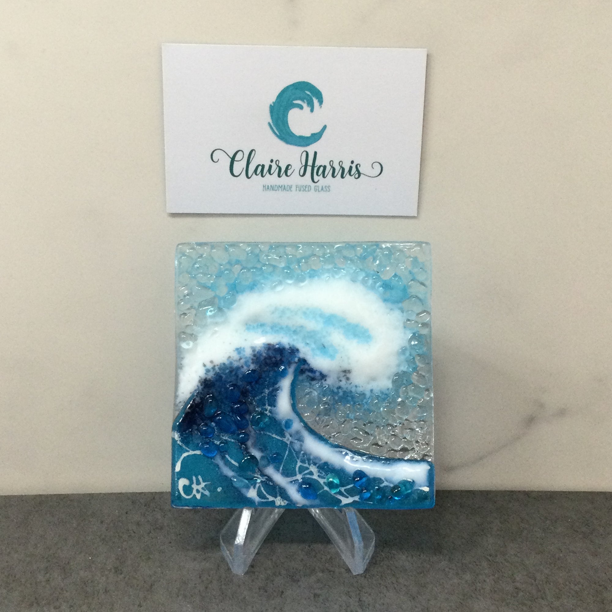 Trinket Dish - Crashing Wave Turquoise