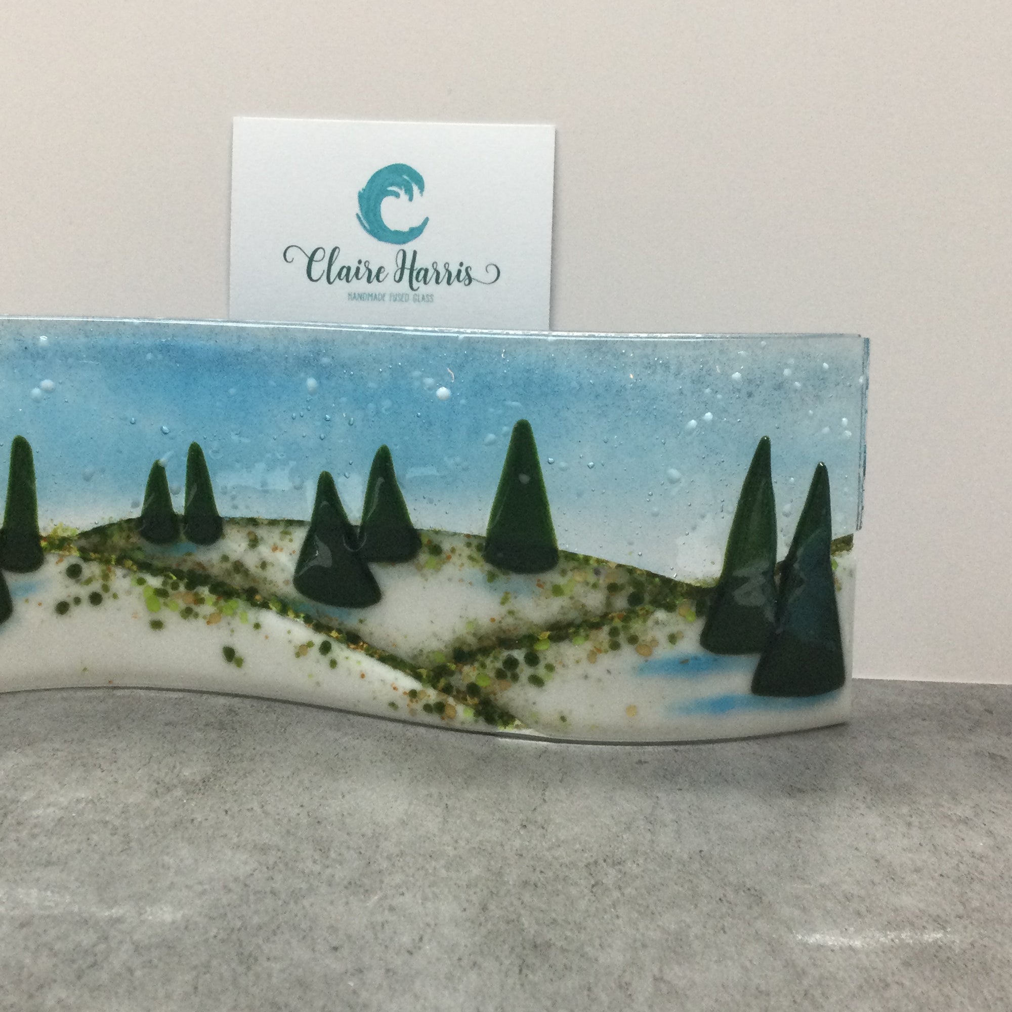 Christmas Scene 9cm large freestanding wave LIMITED EDITION