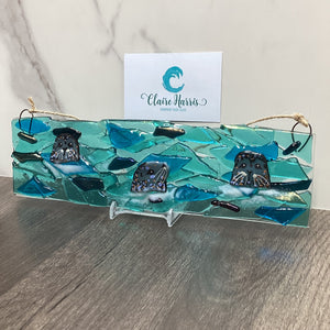 Horizontal Large Hanger - Trio Of Seals