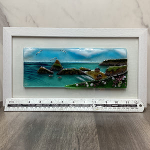 Large Framed Rectangle Kynance Cove
