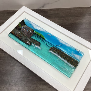 Large Framed Rectangle Scene - Mullion