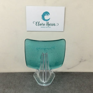 Mevagissey Light Aqua Trinket Dish 8cm