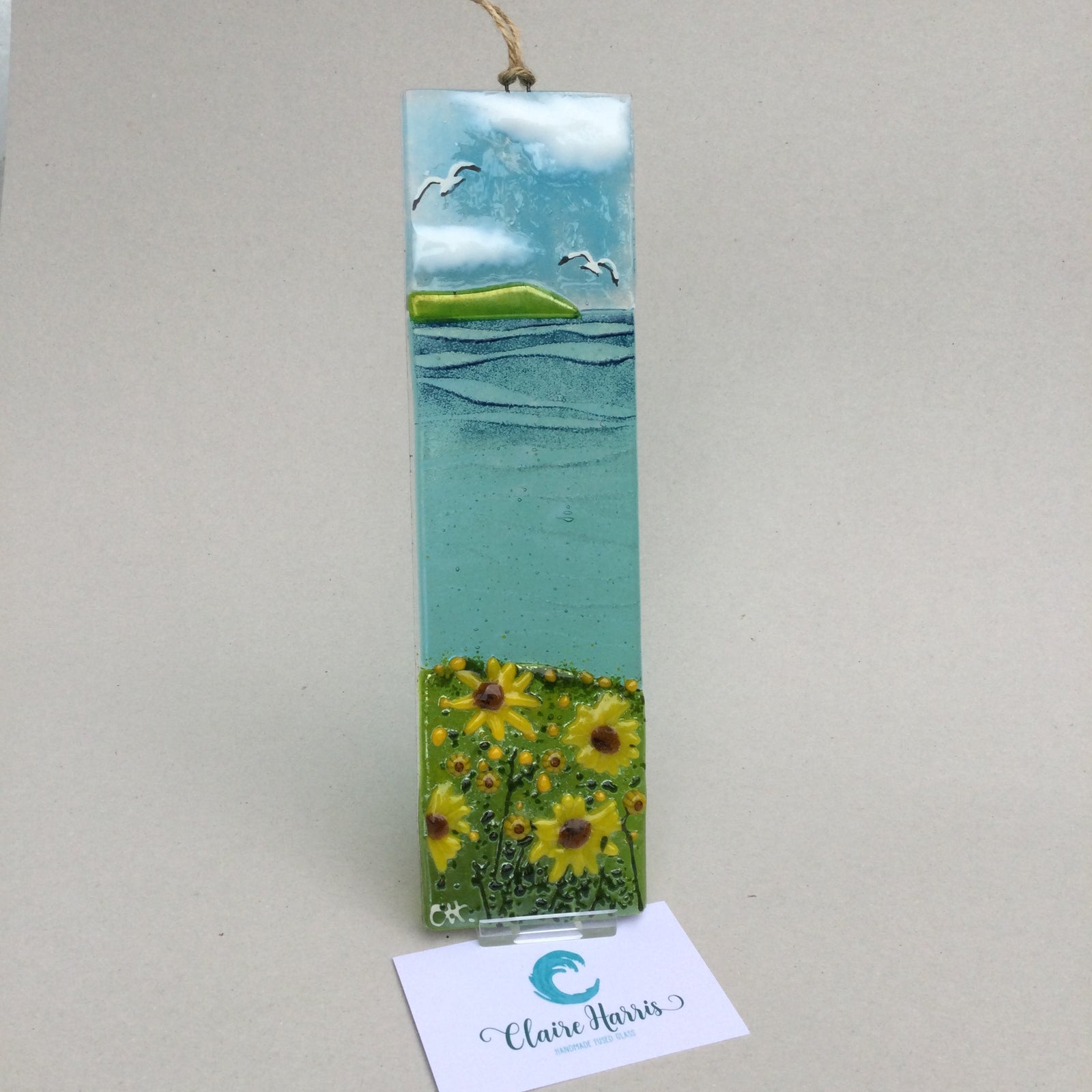 Large Hanger - Sunflower Field Scene