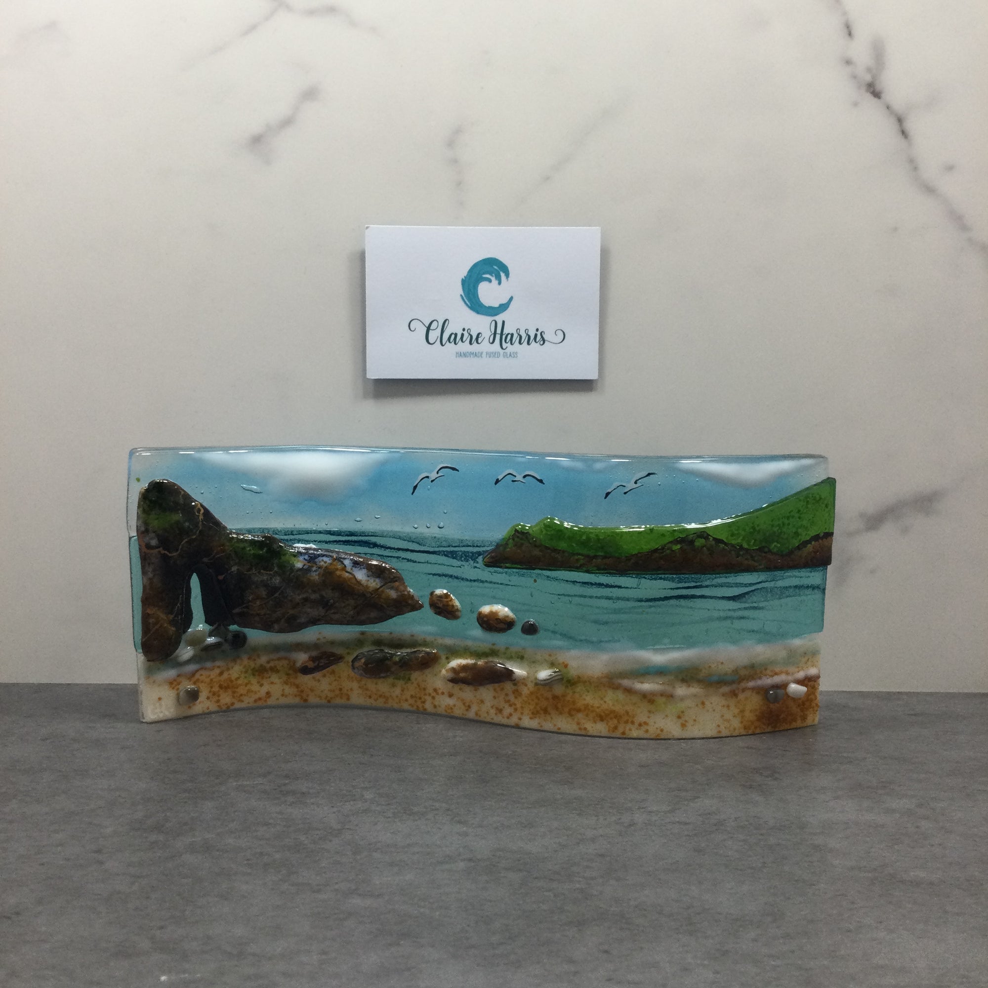 Large Freestanding Wave - Nanjizal