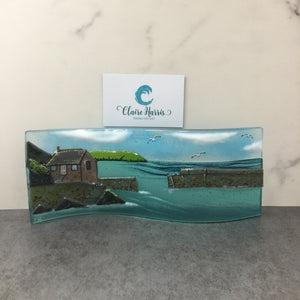 9cm Mullion Cove freestanding wave