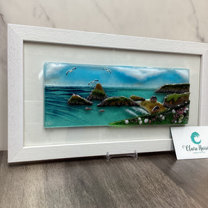 Large Framed Rectangle Kynance Cove