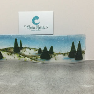 Christmas Scene 6cm small freestanding wave LIMITED EDITION