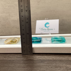 Colours of Cornwall, Framed Fused Glass artwork