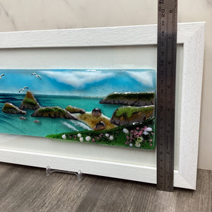 Large Framed Rectangle Kynance Cove