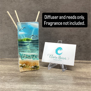 Fused Glass Reed Diffuser - Sea Scene