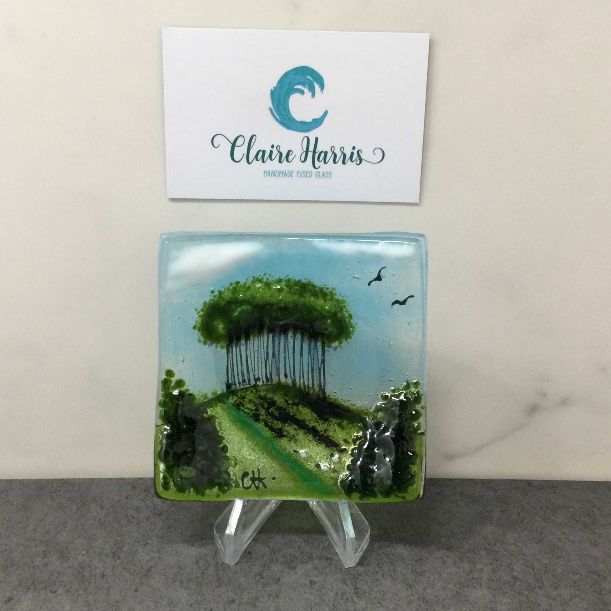 Trinket Dish - Nearly Home trees