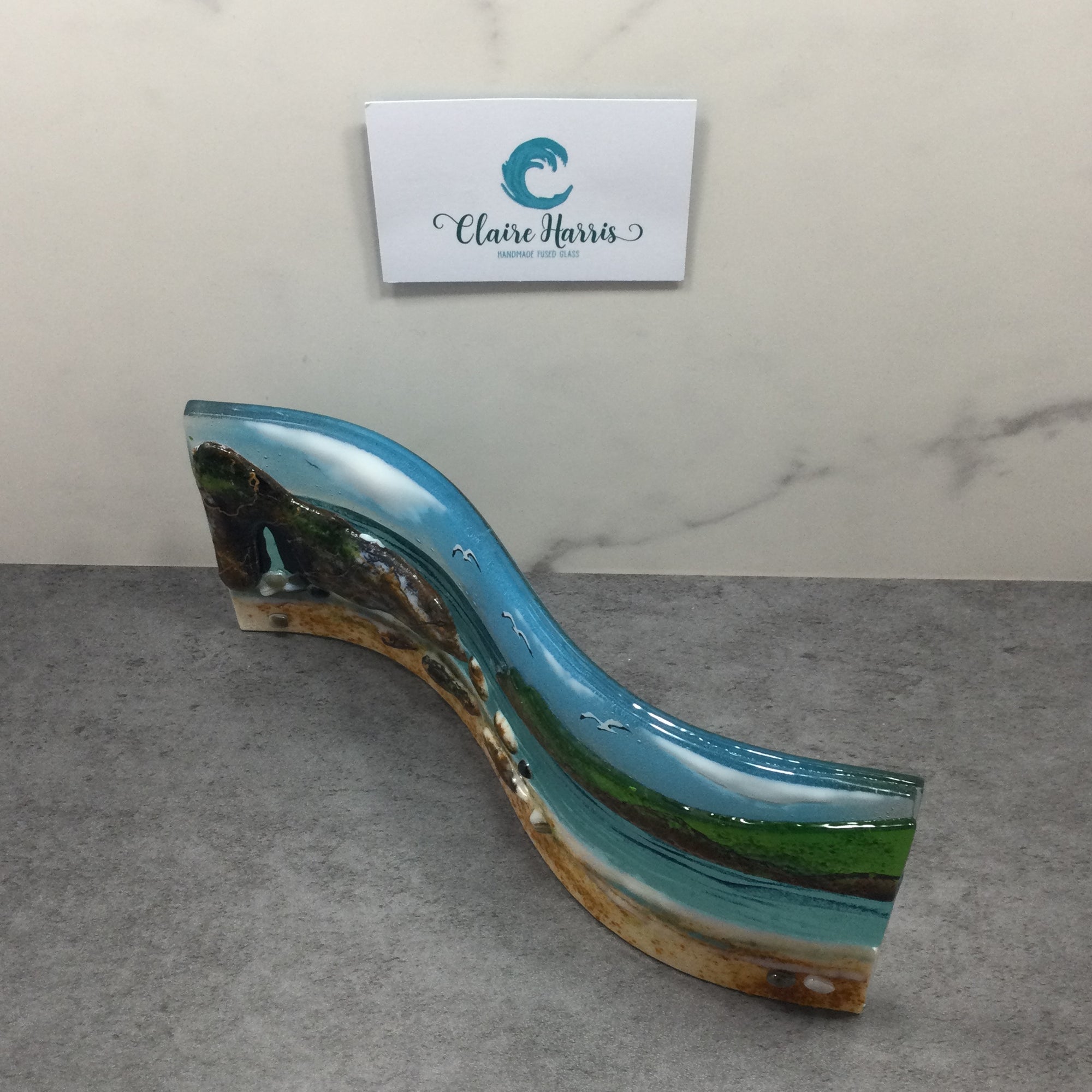 Large Freestanding Wave - Nanjizal