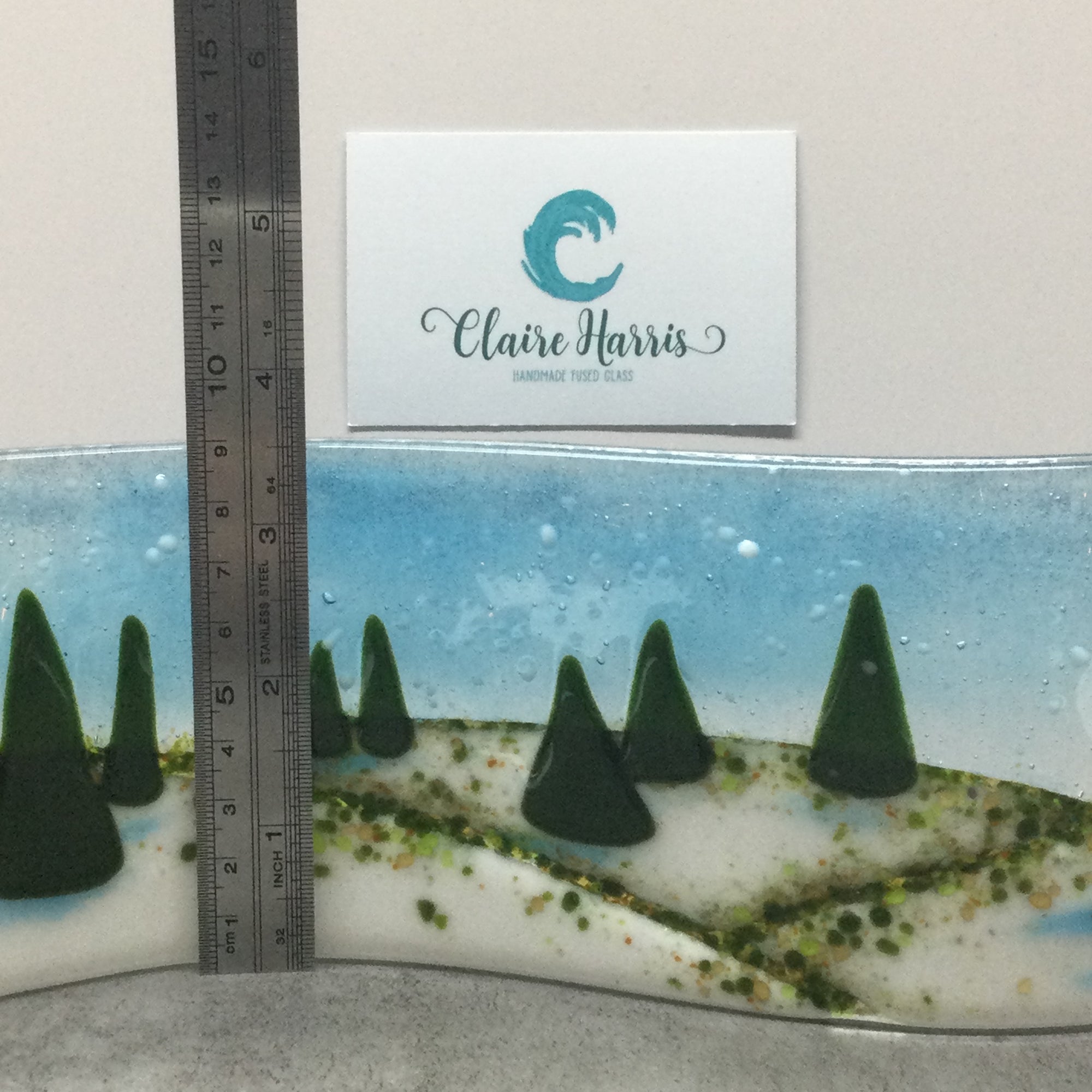 Christmas Scene 9cm large freestanding wave LIMITED EDITION