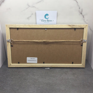 Large Framed Rectangle Nanjizal Scene