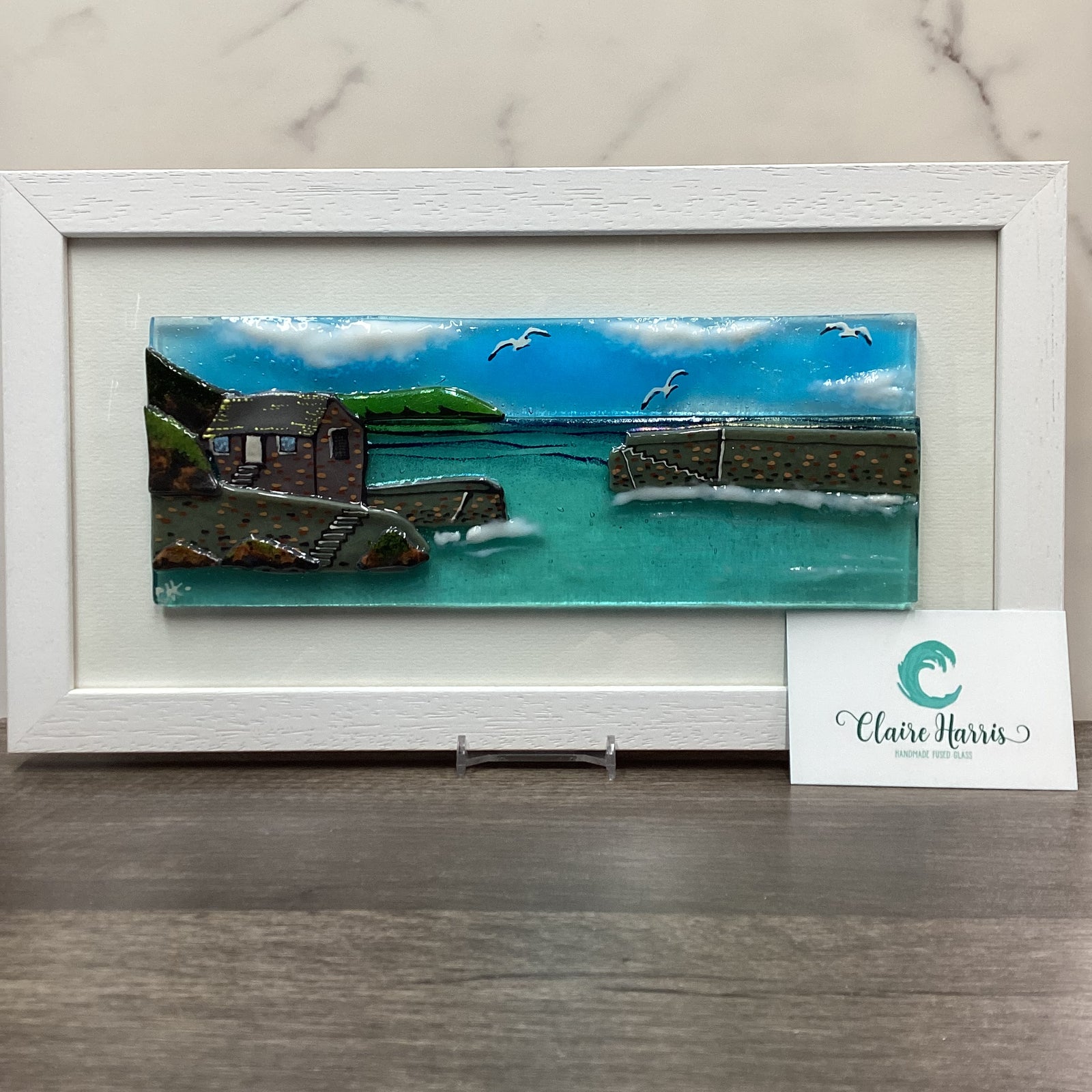 Large Framed Rectangle Scene - Mullion