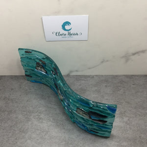 9cm Trio of Seals Freestanding Wave