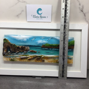 Large Framed Rectangle Nanjizal Scene