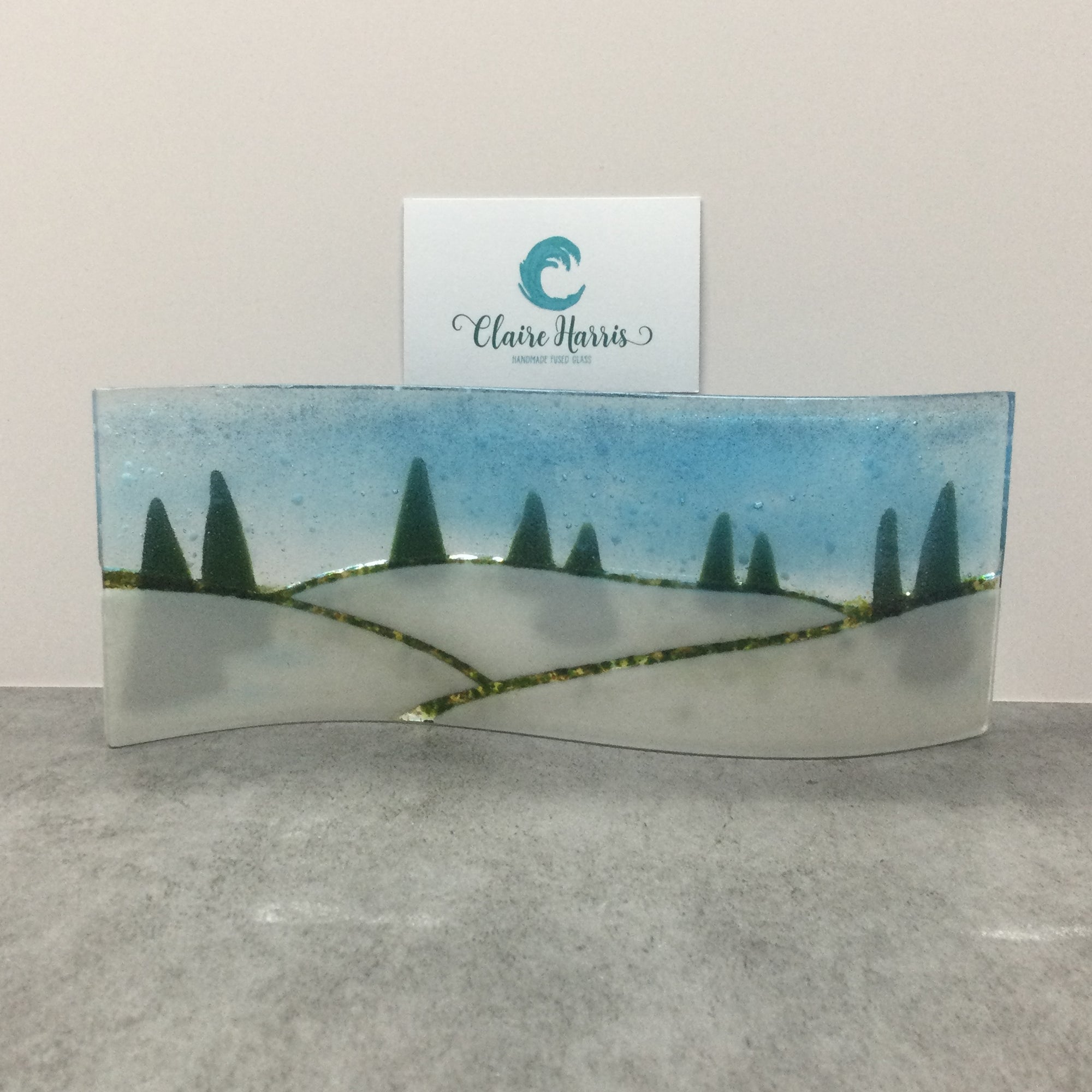 Christmas Scene 9cm large freestanding wave LIMITED EDITION