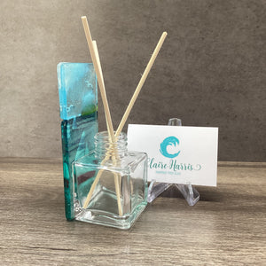 Fused Glass Reed Diffuser - Sailing Boats