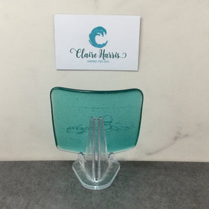 Cornish Wild Swimmer with Float, Light Aqua Trinket Dish