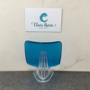 Cornish Wild Swimmer with Bobble Hat, Turquoise, Trinket Dish.