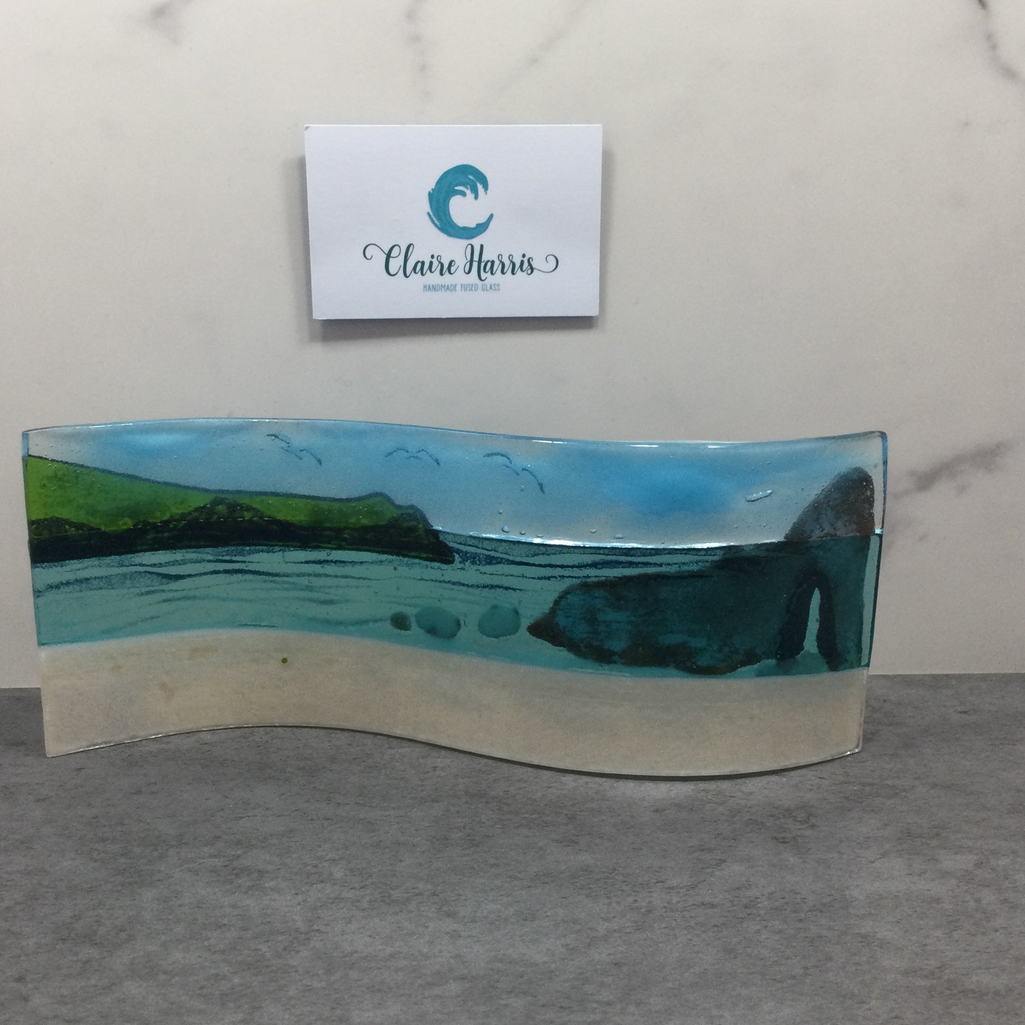 Large Freestanding Wave - Nanjizal