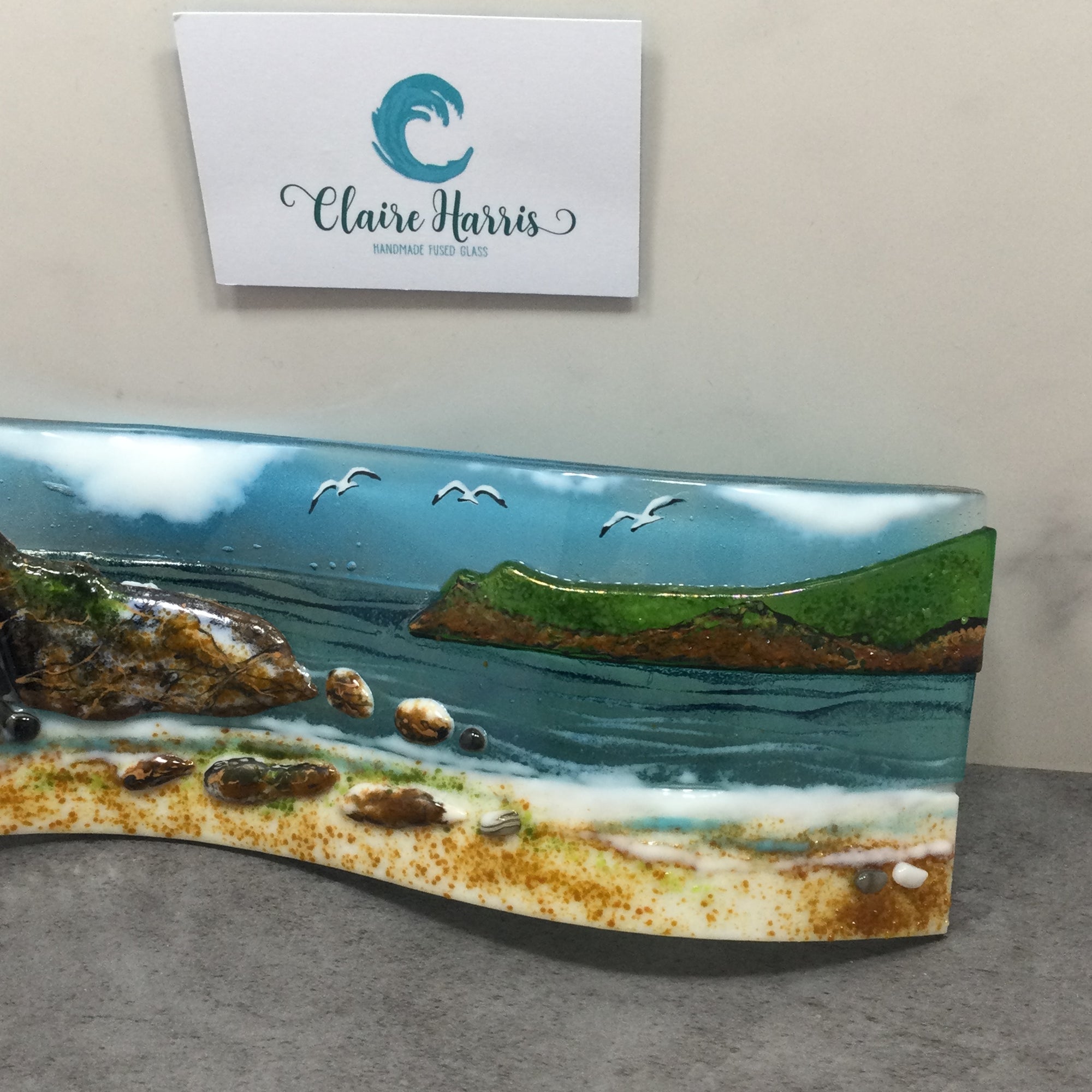 Large Freestanding Wave - Nanjizal