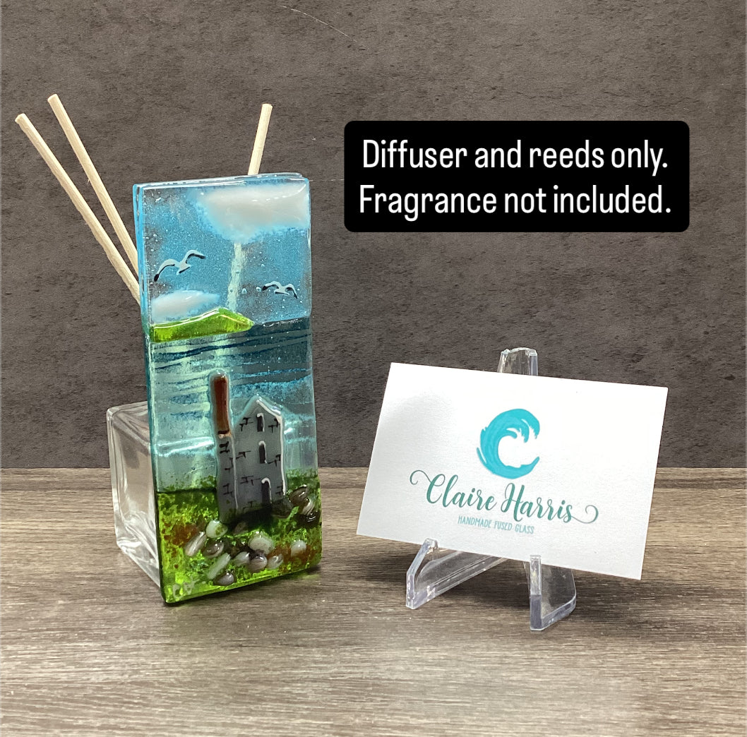 Fused Glass Reed Diffuser - Engine House