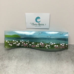 Small Freestanding Wave - Sea Pinks