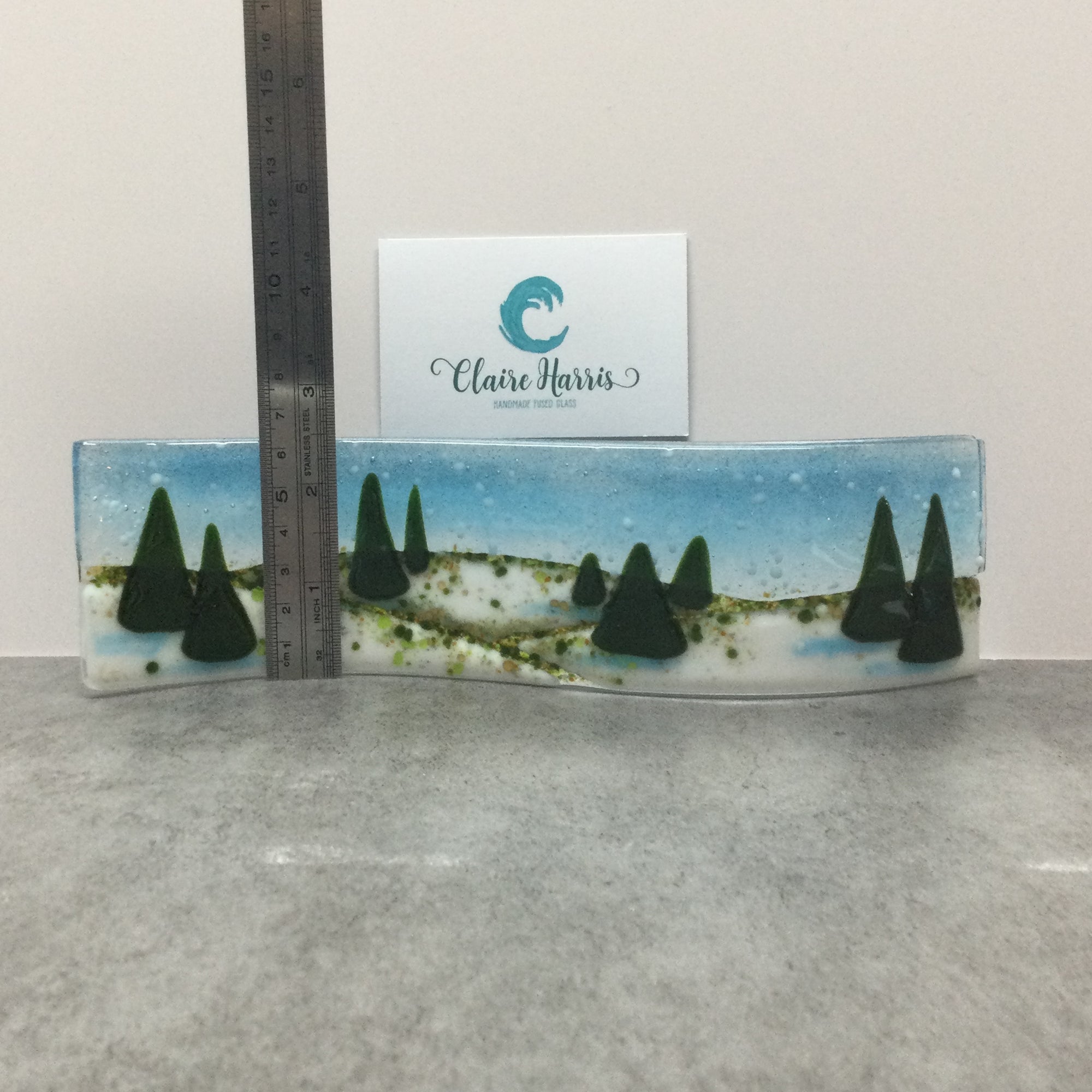 Christmas Scene 6cm small freestanding wave LIMITED EDITION