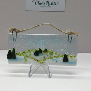 Christmas Scene Small Horizontal Hanger LIMITED EDITION