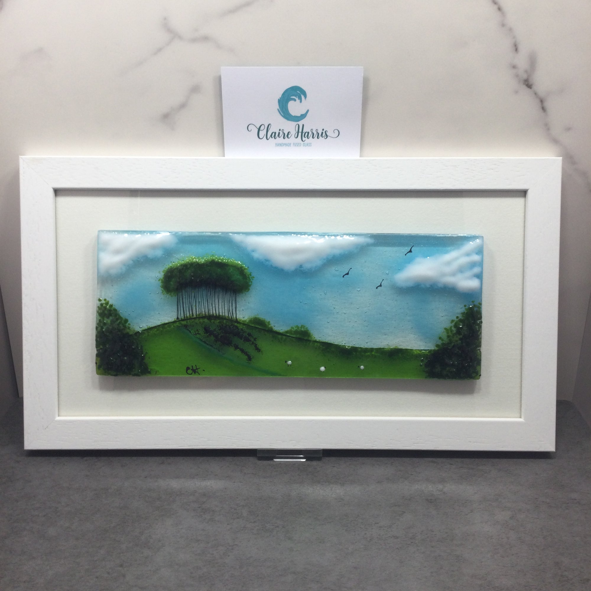 (Copy) Large Framed Rectangle Scene - Mullion