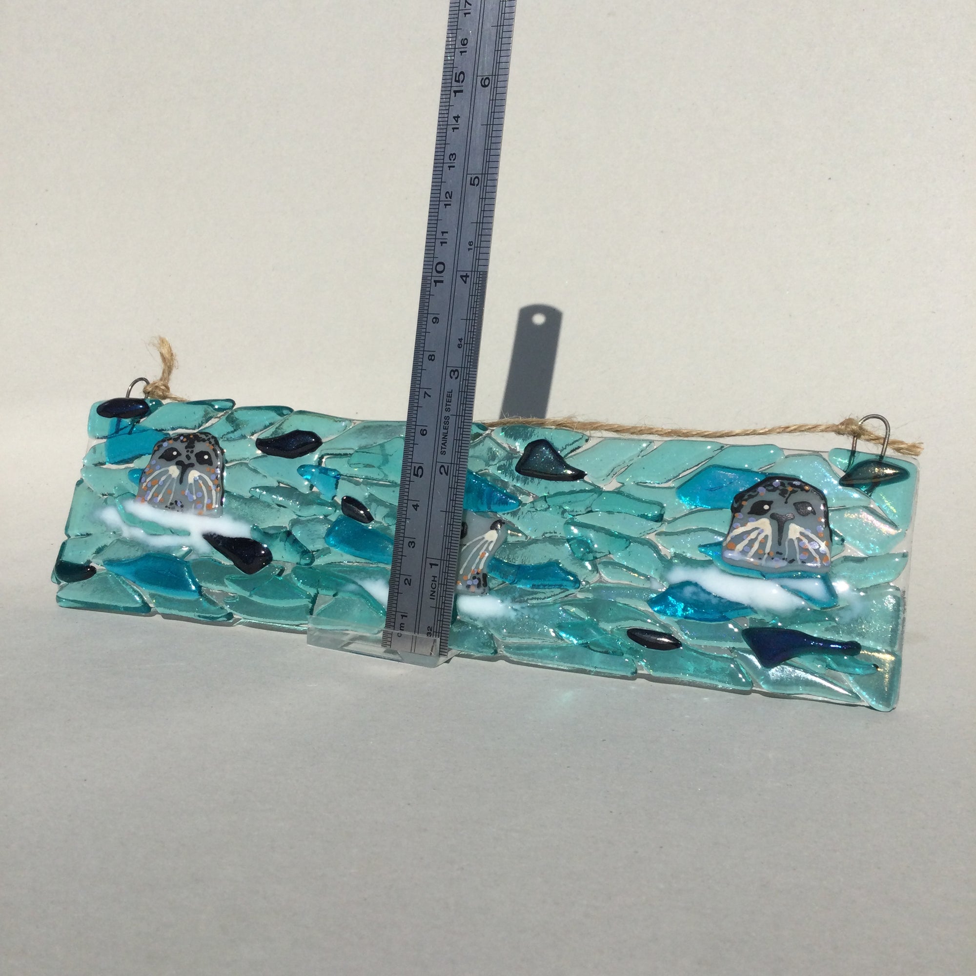 Horizontal Large Hanger - Trio Of Seals