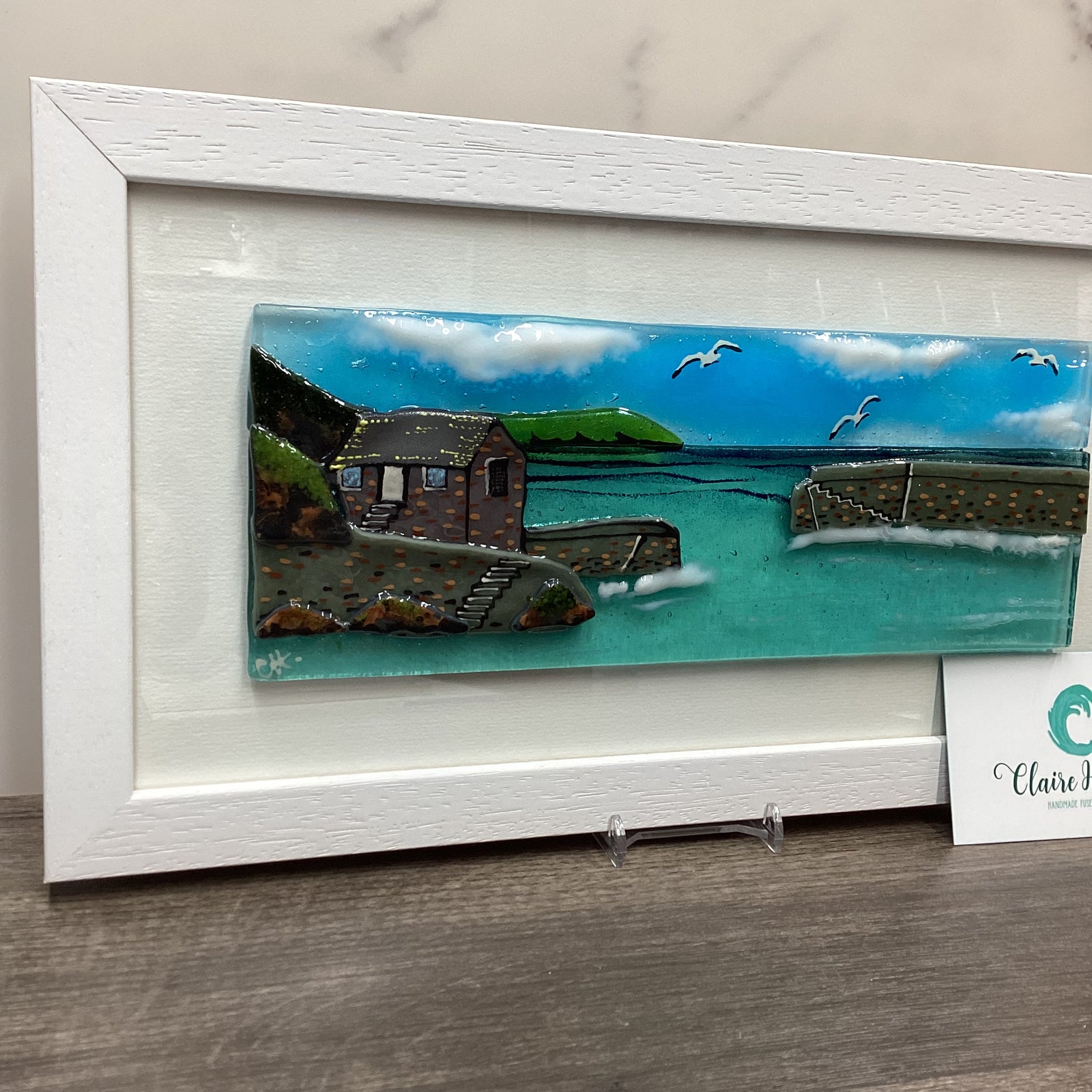 Large Framed Rectangle Scene - Mullion