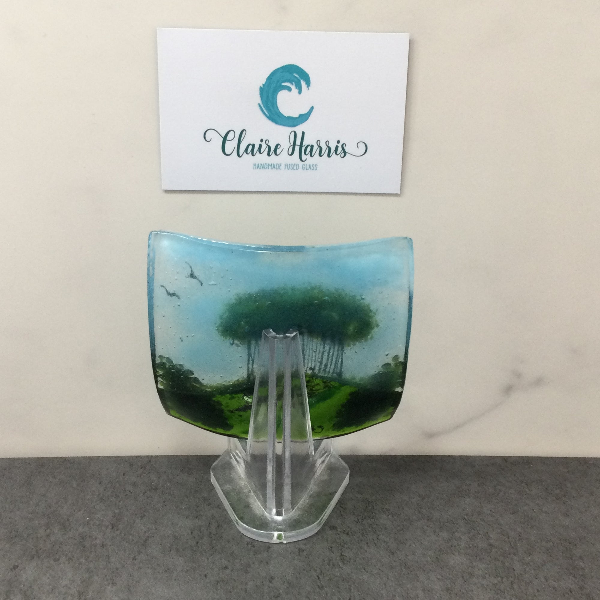 Trinket Dish - Nearly Home trees