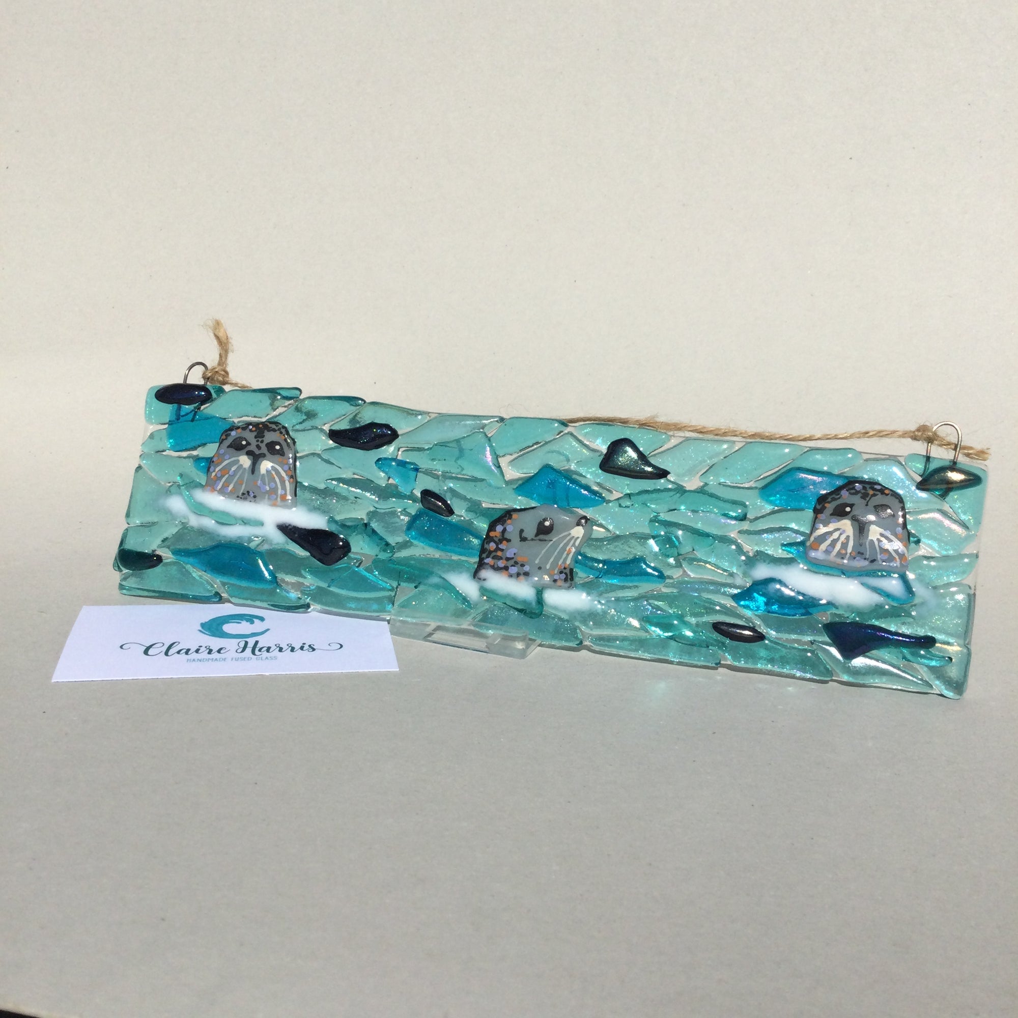 Horizontal Large Hanger - Trio Of Seals
