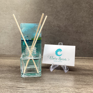 Fused Glass Reed Diffuser - Sailing Boats