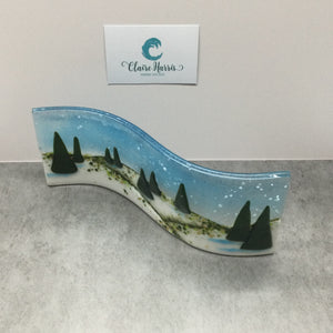 Christmas Scene 9cm large freestanding wave LIMITED EDITION