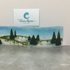 Christmas Scene 6cm small freestanding wave LIMITED EDITION