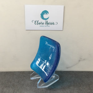 Mevagissey Turquoise Trinket Dish 8cm