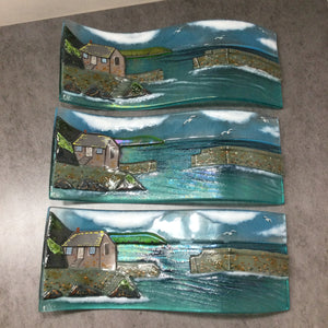 9cm Mullion Cove freestanding wave