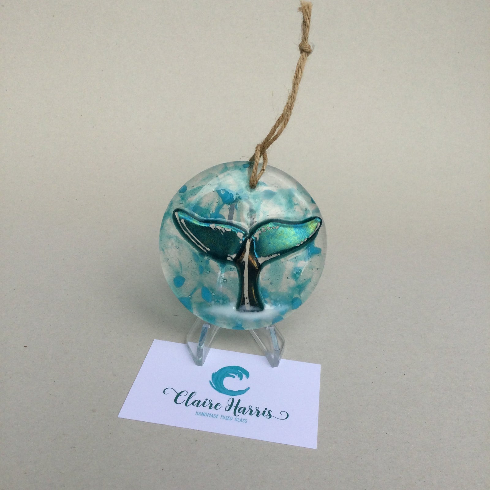 Hanging Disc - Whale Tail