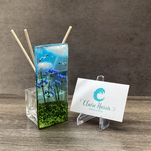 Fused Glass Reed Diffuser - Agapanthus