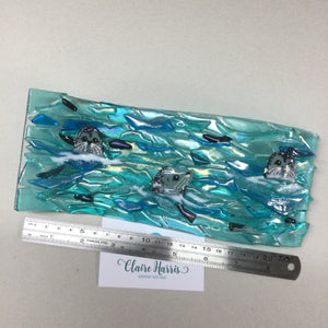 9cm Trio of Seals Freestanding Wave