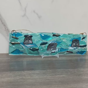 Horizontal Large Hanger - Trio Of Seals