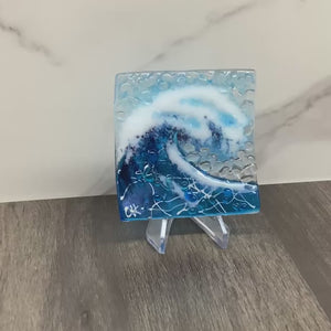 Trinket Dish - Crashing Wave Turquoise