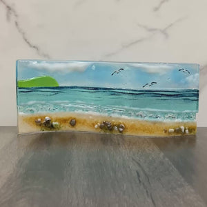Large Freestanding Wave - Sea Scene